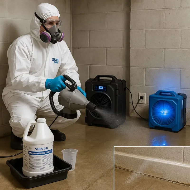 Sanitization and Odor Removal process in Ohioville, PA