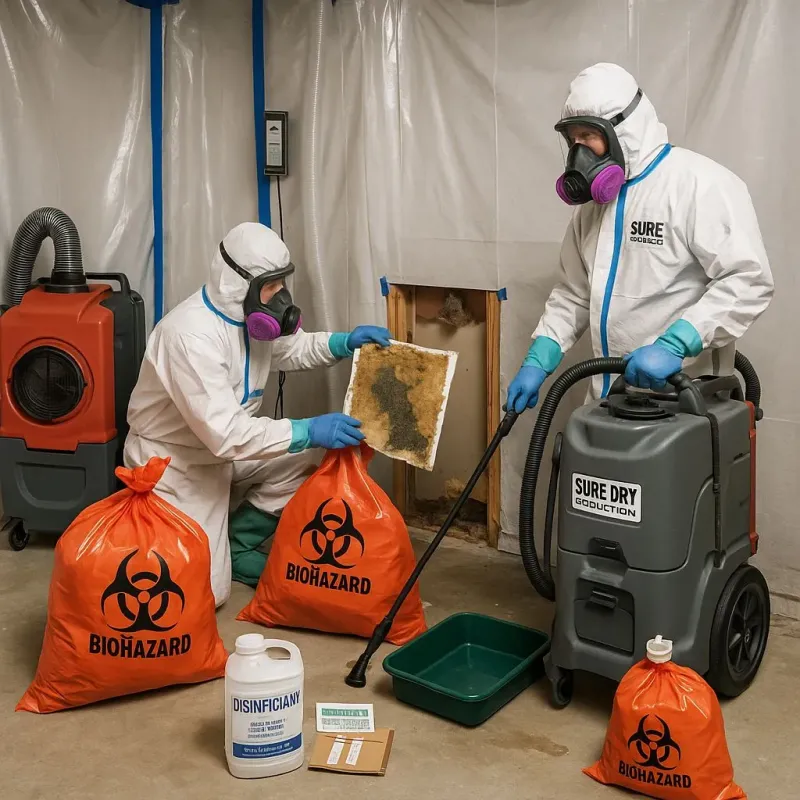 Contaminated Water Handling Protocols process in Ohioville, PA
