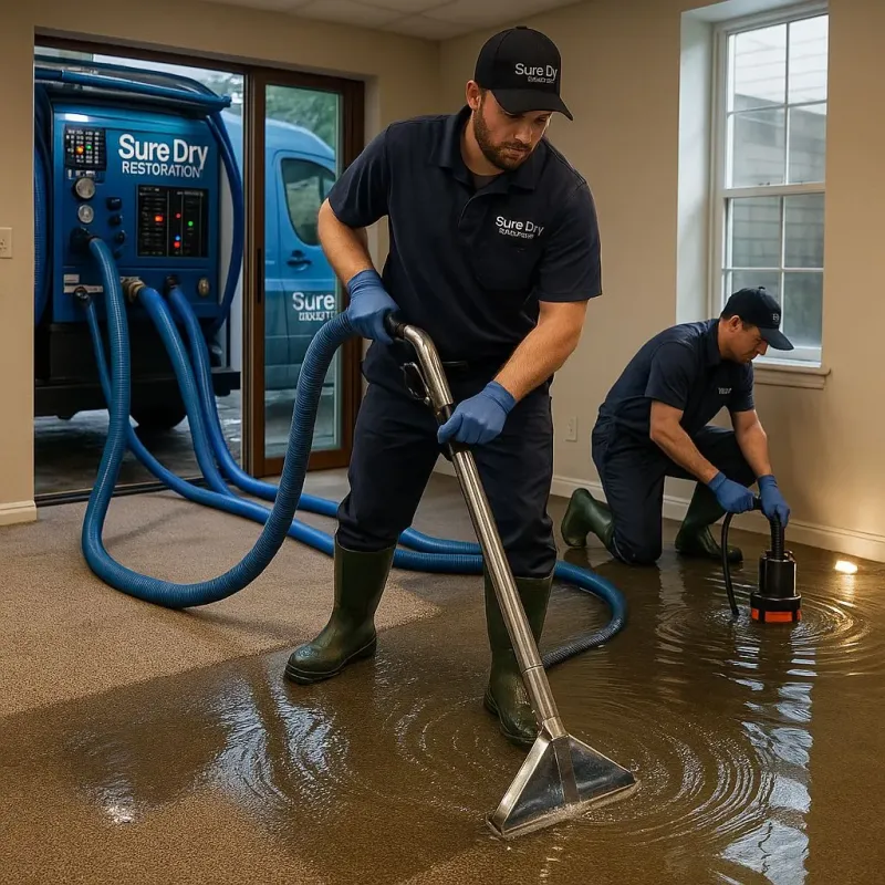 Water Extraction and Removal process in Ohioville, PA